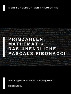cover image of Mein Schulbuch der Philosophie Primzahlen